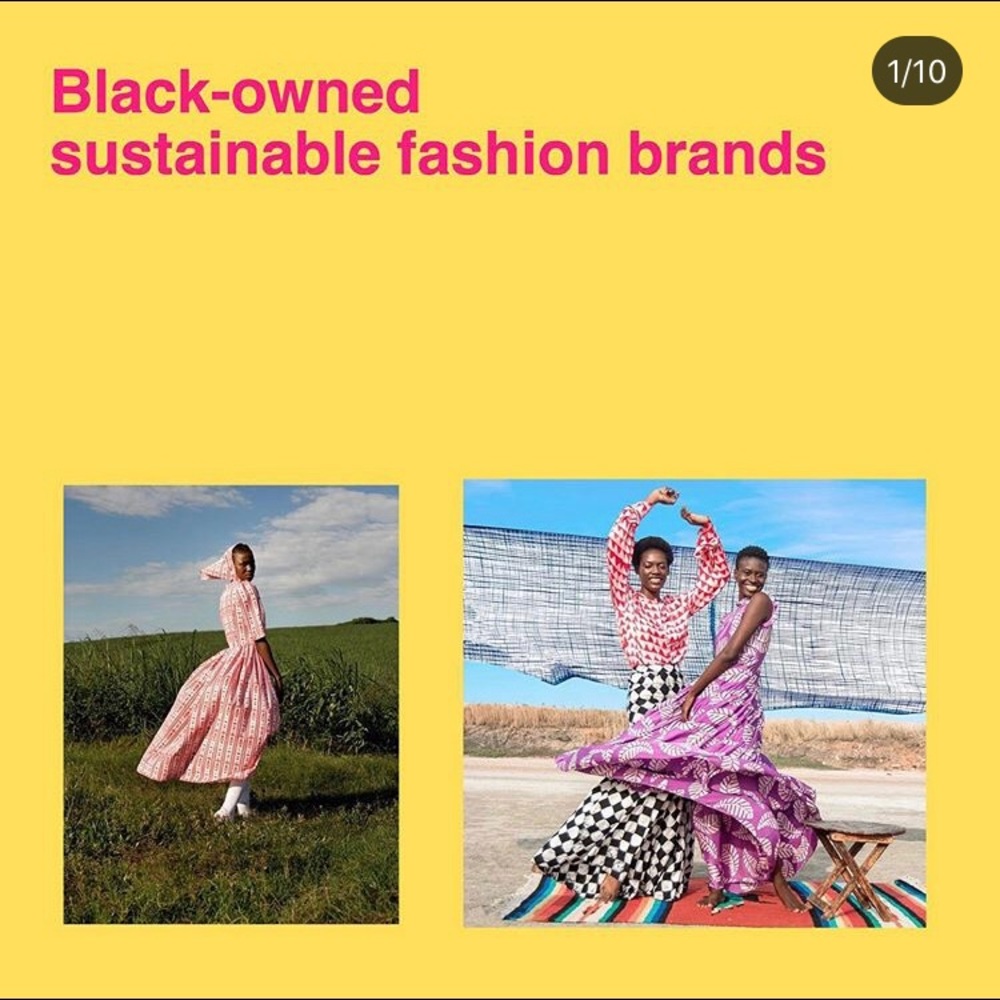 Black Owned Sustainable Fashion Brands